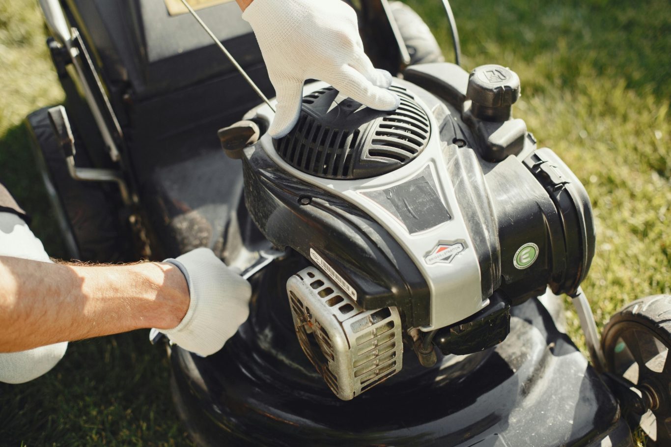 Lawn mower maintenance